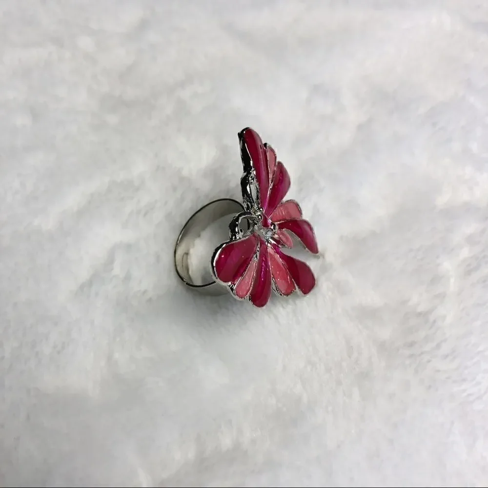 N/A pink butterfly